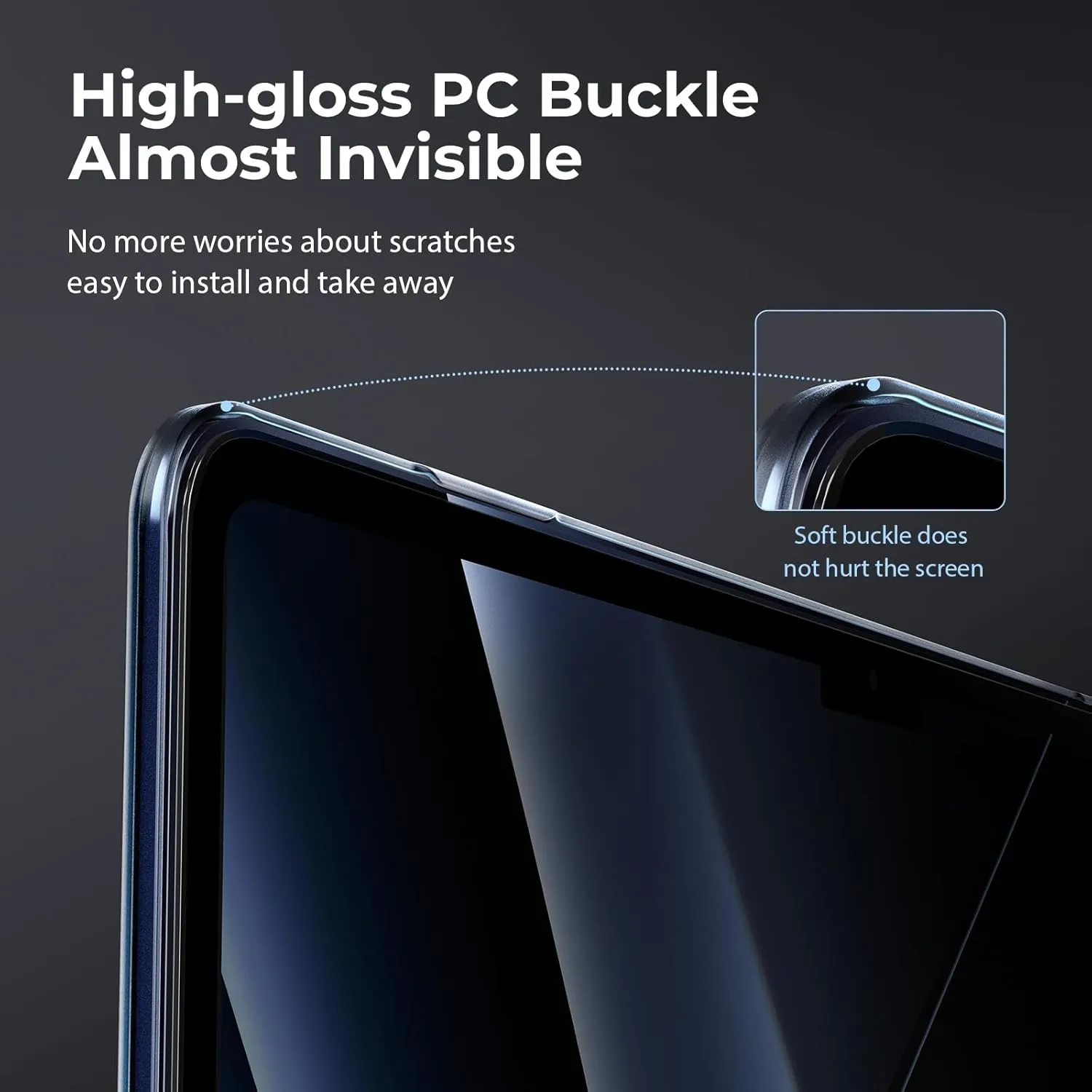 EooCoo Ultra Thin Armor Compatible with MacBook Air 13 inch Case M4 2025 2024-2022 M3 M2 A3240 A3113 A2681, 100% Match Midnight, Air 13.6" Matte Protective Case with Keyboard Skin, Midnight Clear