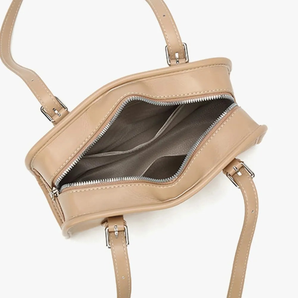 Epsion Shoulder Bags for Women PU Leather Crossbody Handbag Removable Strap Purses Outdoor Travel 2025