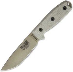 ESEE 4P-MB Fixed Blade Knife w/Handles, Molded Sheath, and Molle Back