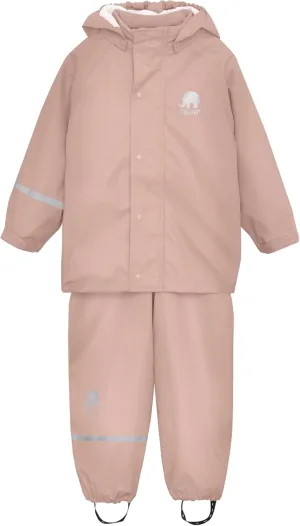 European Kids Rain and Snow Suit for Boys Girls with Detachable Hood, Waterproof Raincoat and Pants for Rain and Snow