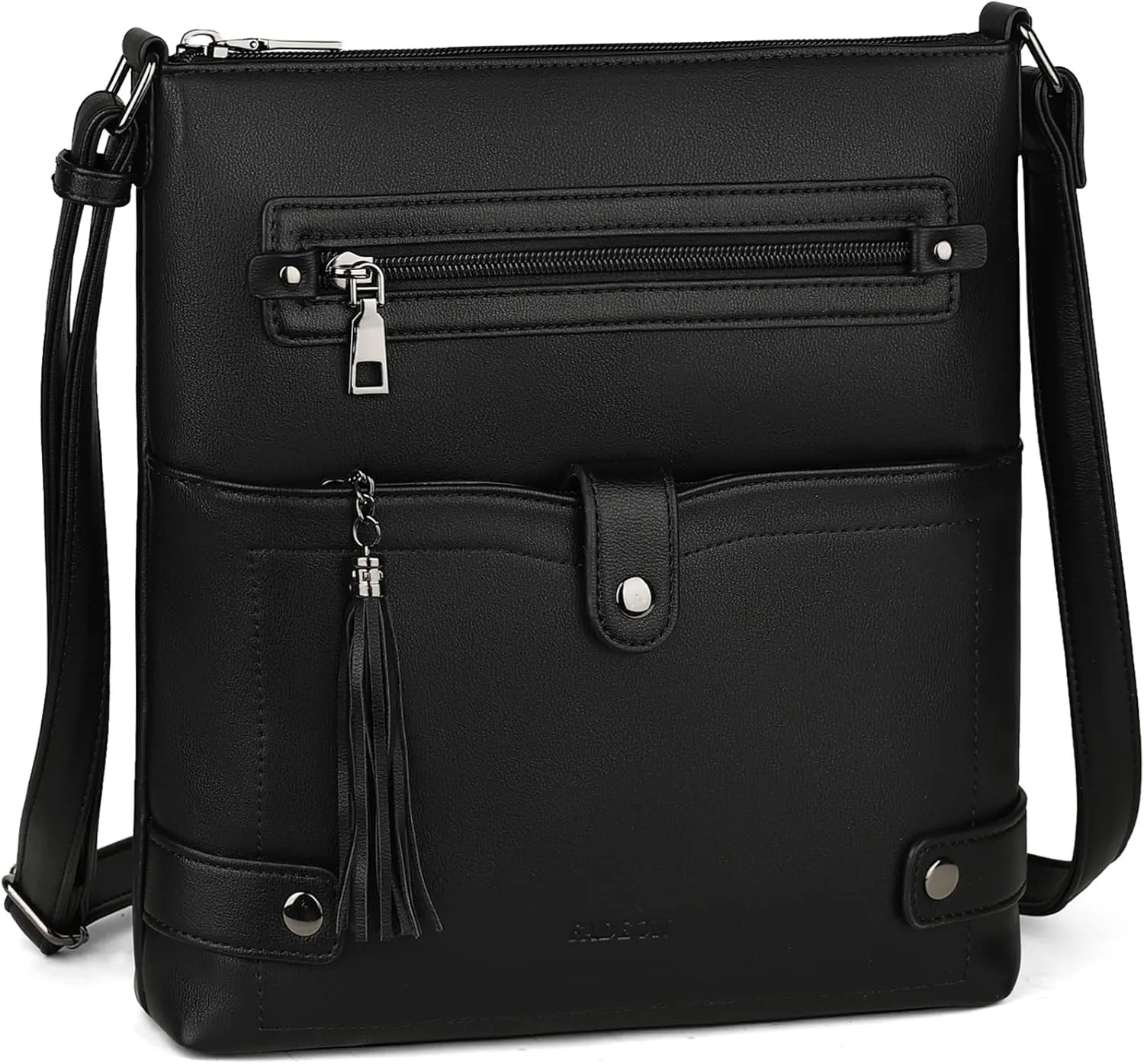 FADEON Crossbody Purses for Women Crossbody Bag, Designer Multi Pockets Shoulder Travel Purses with Tassel