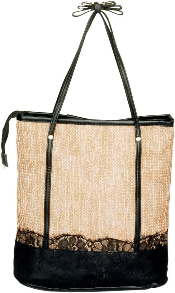 [Fervent Love] Fashion Double Handle Satchel Bag Handbag Purse