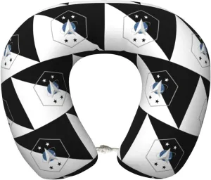 Flag of The Senior Enlisted Advisor of The Space Force Neck Pillow Memory Foam U-Shaped Travel Neck Pillow for Airplanes Car Home