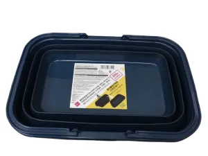 Folding Soft Basket(9.35L Navy)