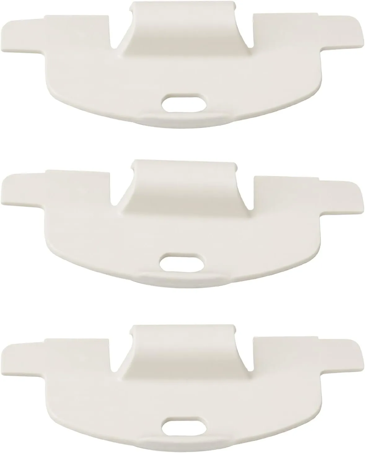 for Hunter Douglas Blind Clips Lite Rise Handle, 3/4" Bottom Rail Handle for Cordless Shade Handle Replacement for Hunter Douglas Duette Window and Applause Cordless Shades 3 Pack