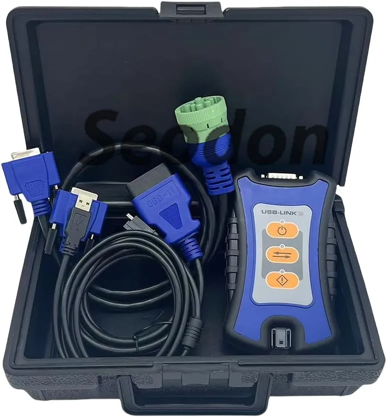 for Nexiq USB Link Series for Diesel Engine Detection, Maintenance Information and Diagnostic Software ((Nexiq3 Support HI-NOO) with Laptop)