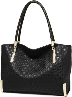 FOXLOVER Large Capacity Tote Handbags for Women, Women's Top-handle Bags Fashion Shoulder Bags Purses Minimalist design