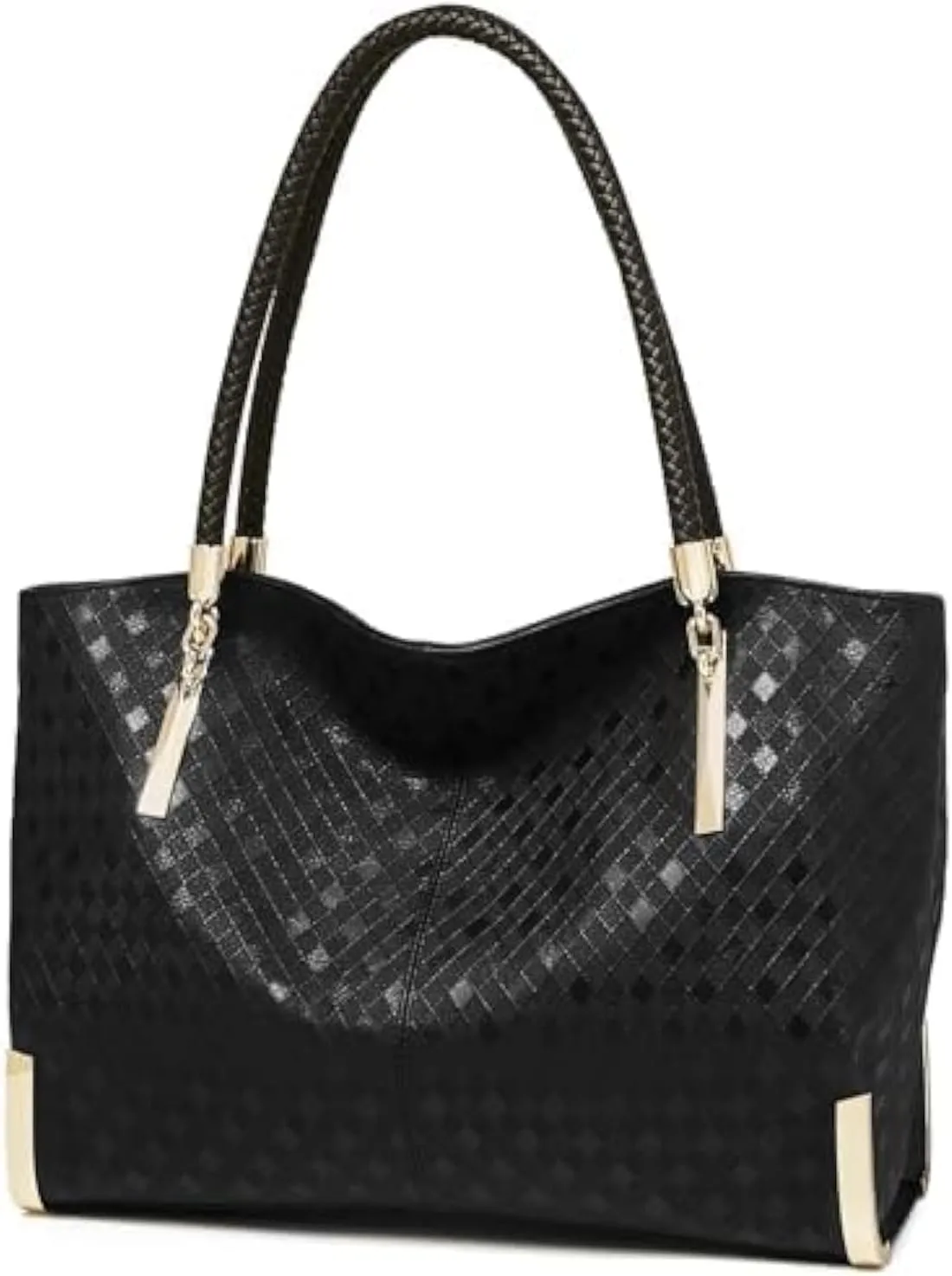FOXLOVER Large Capacity Tote Handbags for Women, Women's Top-handle Bags Fashion Shoulder Bags Purses Minimalist design
