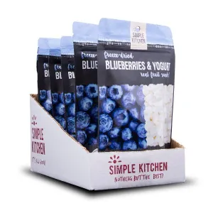Freeze-Dried Blueberries and Yogurt 6 Pack