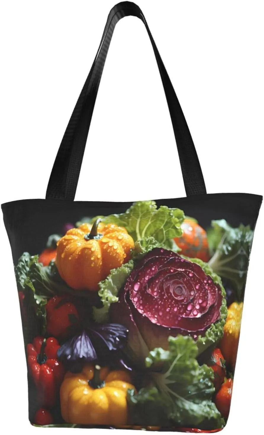 Fresh Cabbage Cross-body Shoulder Bag, Women's One-shoulder Handbag, Weekend Travel Shopping and Playing Shoulder Bag