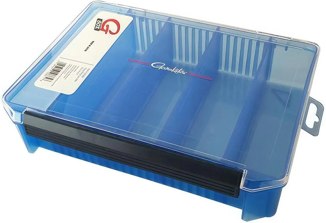 Gamakatsu G-Box Deep Utility Case 3500D Blue, Size: 10″ x 7.4″ x 2.4″