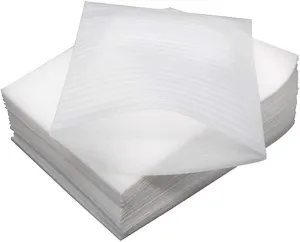 Gatuida 100pcs Foam Pouches for Packing Dishes Moving Supplies White Bed Spread Moving Foam Pouches Wrap Cup Pouches Foam Dish Pouches Bags White Wrapping Paper Wraps Glass
