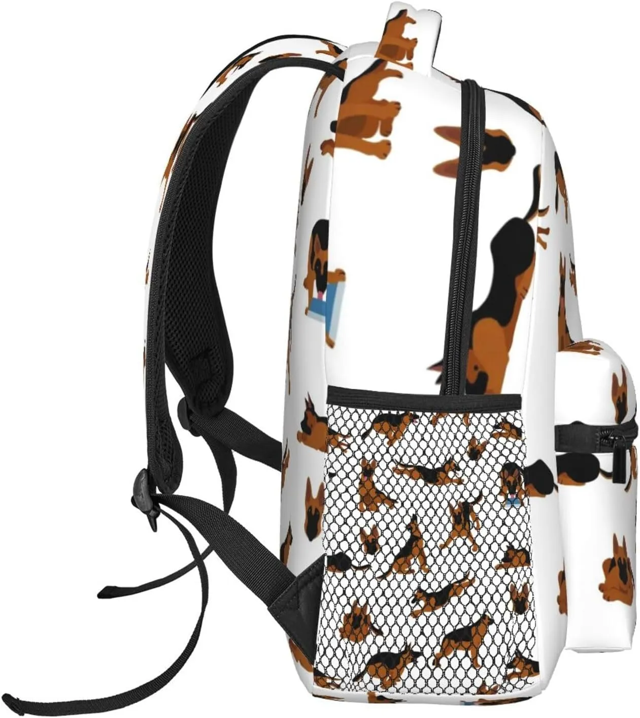German Shepherd Dogs Poses Backpack Laptop Backpack Sports Travel Shoulder bag Light casual backpack