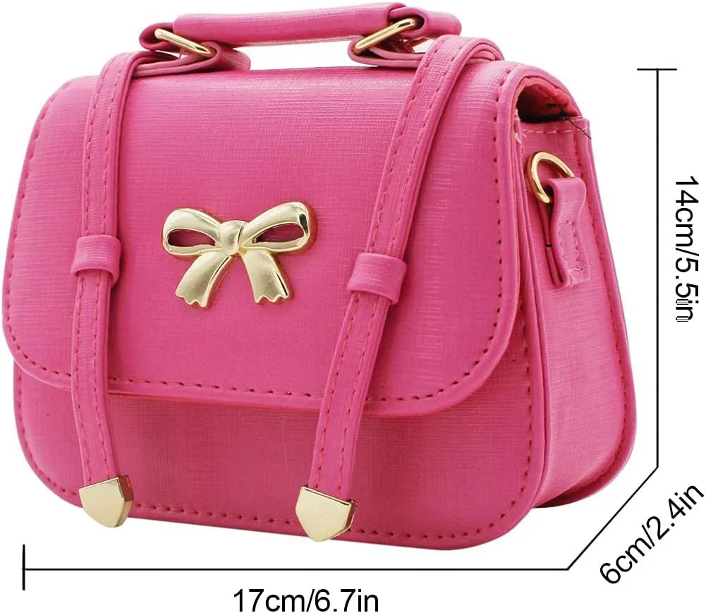 Girls Purse for Kids Crossbody Cute Princess Handbags Shoulder Bag for Toddler Little Girl Gifts
