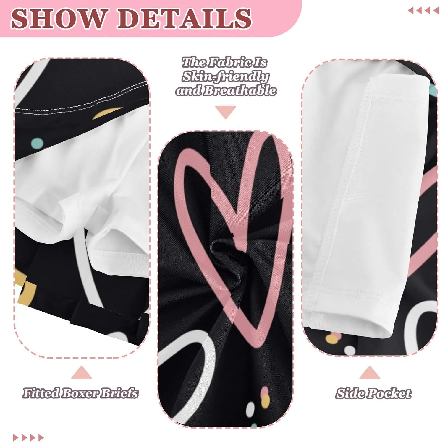 Girls Skorts Active Athletic Skirts with Inner Built-in Shorts for Golf Tennis 3-12T Pink Butterfly Black