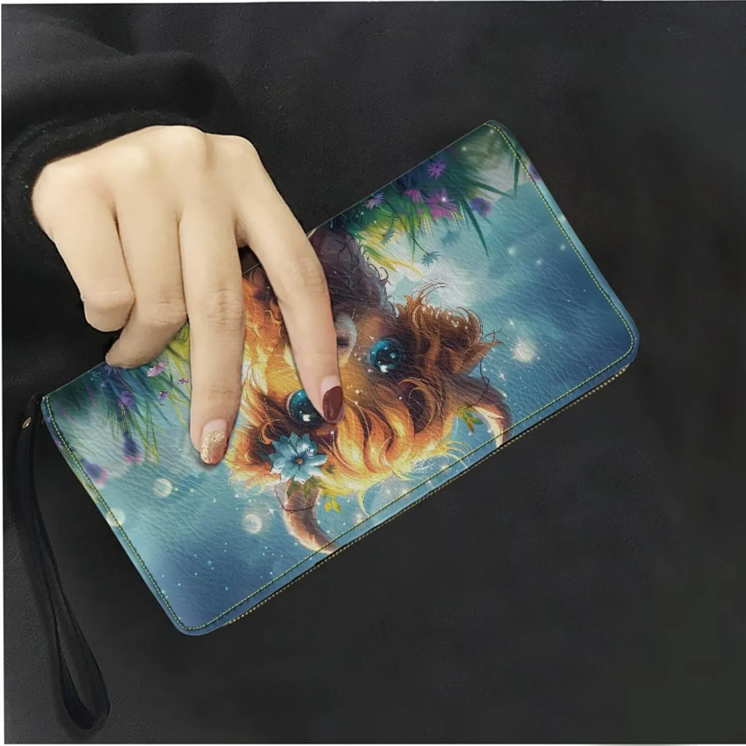 GLENLCWE Cute Cattle Backpack Purse Wallet for Women Ladies Multipurpose PU Leather Backpack Shoulder Bag Coin Credit Card Holder Travel Daypack Animal Print Handbag