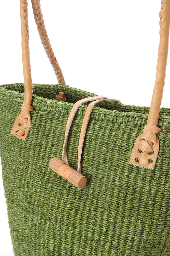 Green Sisal Handbag