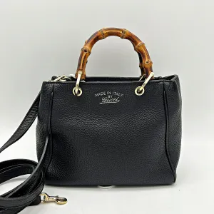 Gucci | Bags | Gucci Bamboo Shopper Leather Tote With Crossbody LA10886