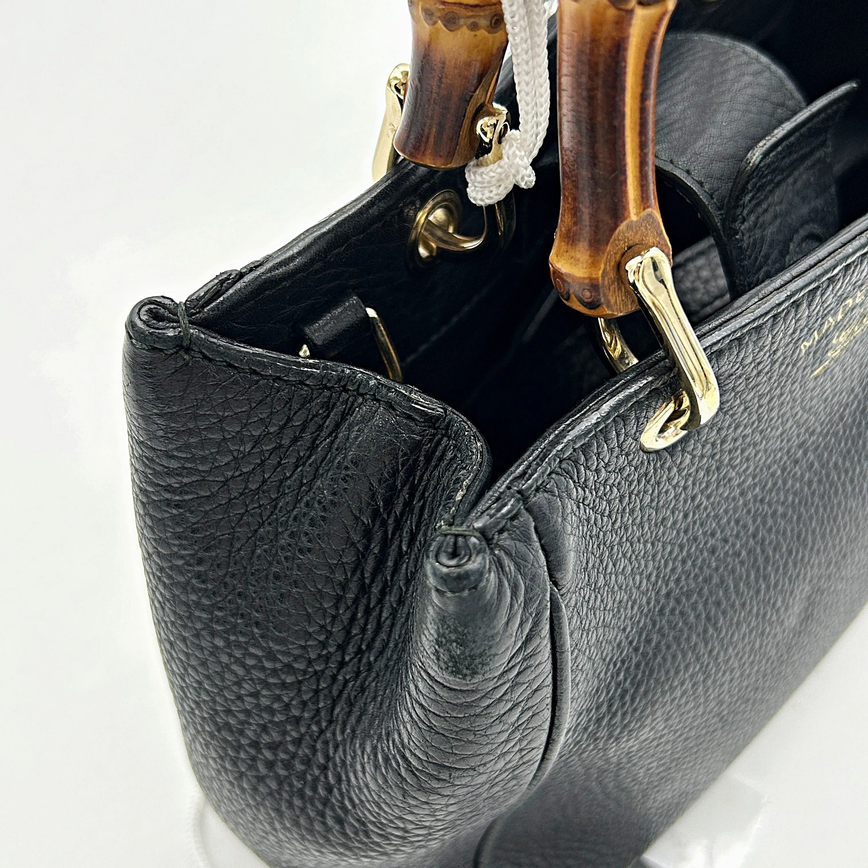 Gucci | Bags | Gucci Bamboo Shopper Leather Tote With Crossbody LA10886