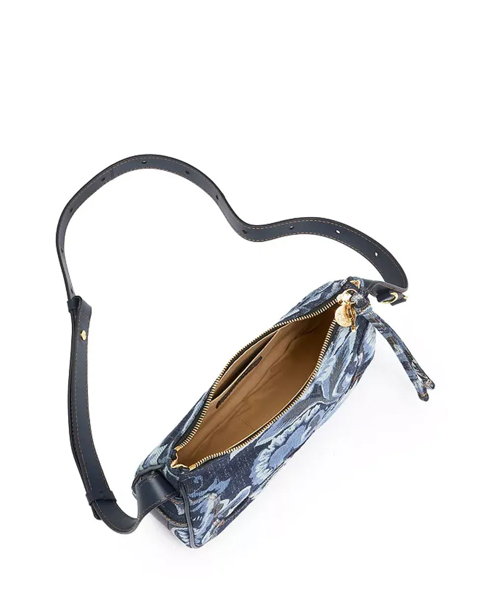 Hana Mini Hobo Bag in Denim