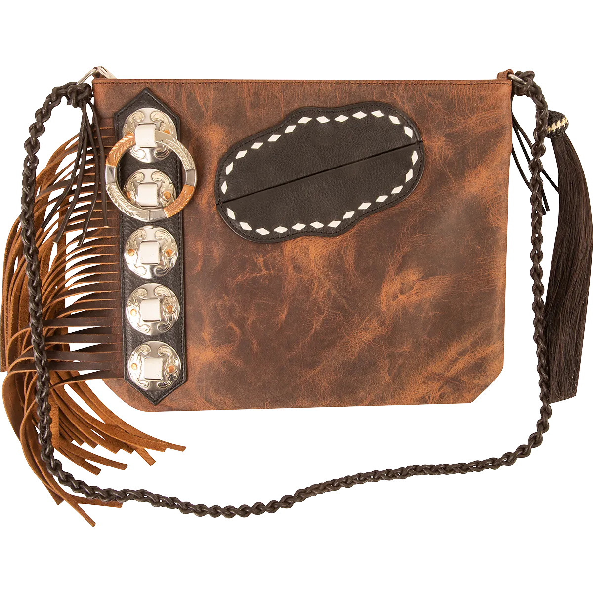 Handbag Mini Purse with Shoulder Strap White