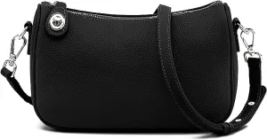 Handbags Luxury Leather Crossbody Bags, Underarm Purses for Women with a Adjustable Strap.