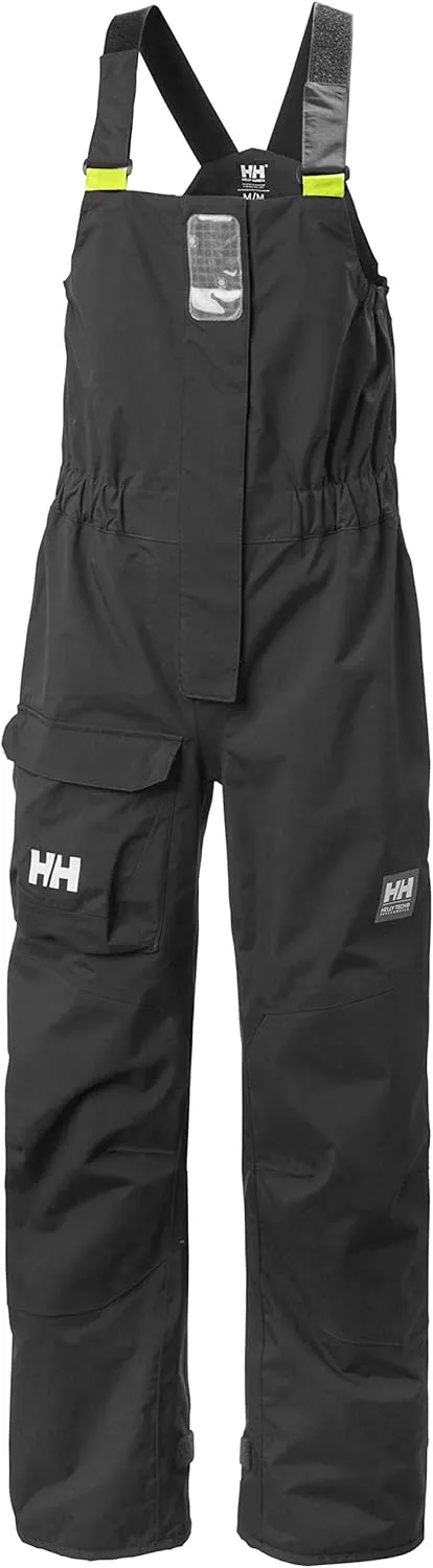 Helly-Hansen Pier 3.0 Coastal Sailing Bib Overalls for Women - Wind/Waterproof and Breathable, with Reinforced Seat & Knees