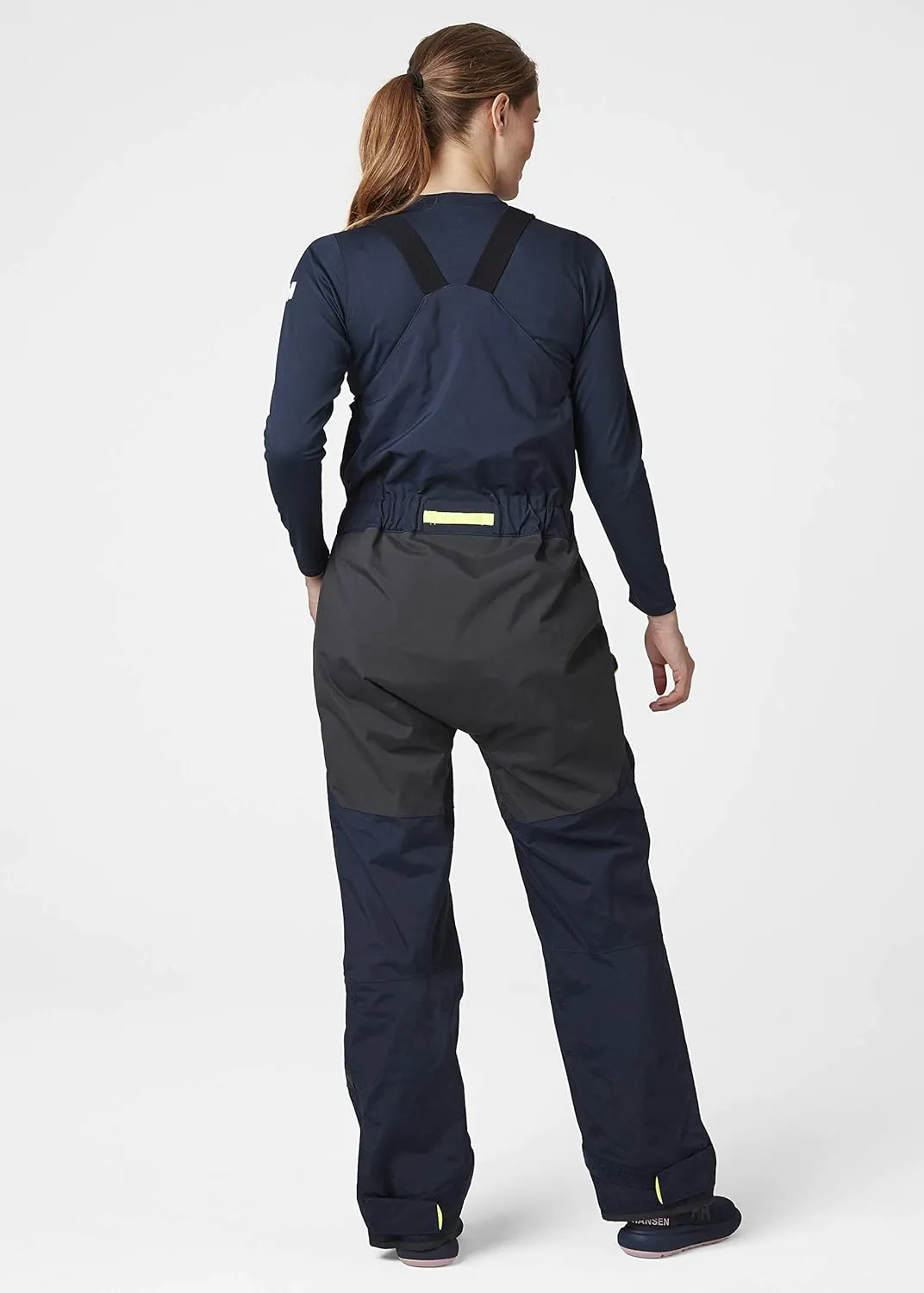 Helly-Hansen Pier 3.0 Coastal Sailing Bib Overalls for Women - Wind/Waterproof and Breathable, with Reinforced Seat & Knees