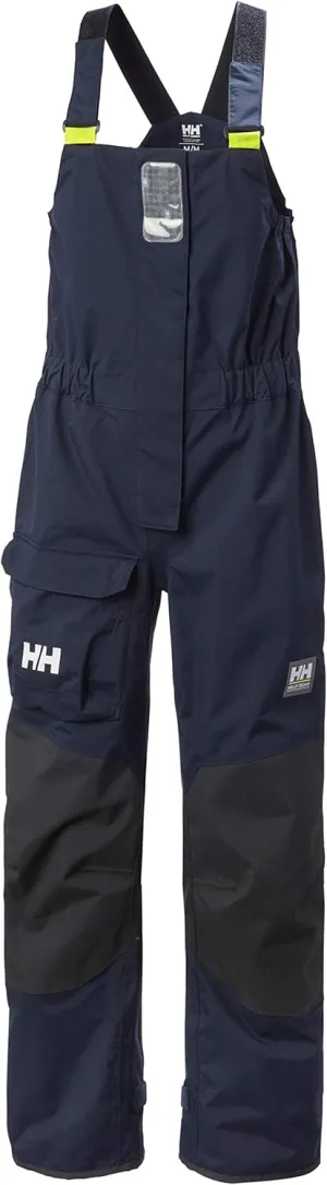 Helly-Hansen Pier 3.0 Coastal Sailing Bib Overalls for Women - Wind/Waterproof and Breathable, with Reinforced Seat & Knees
