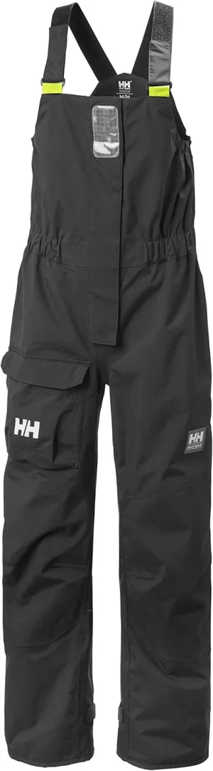 Helly-Hansen Pier 3.0 Coastal Sailing Bib Overalls for Women - Wind/Waterproof and Breathable, with Reinforced Seat & Knees