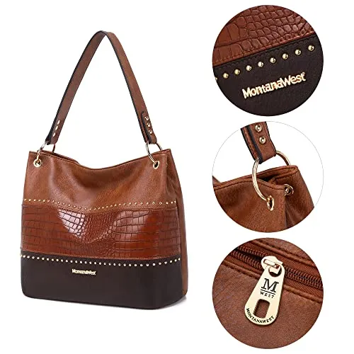Hobo Bag Purses and Handbags for Women Top Handle Handbags with Zipper