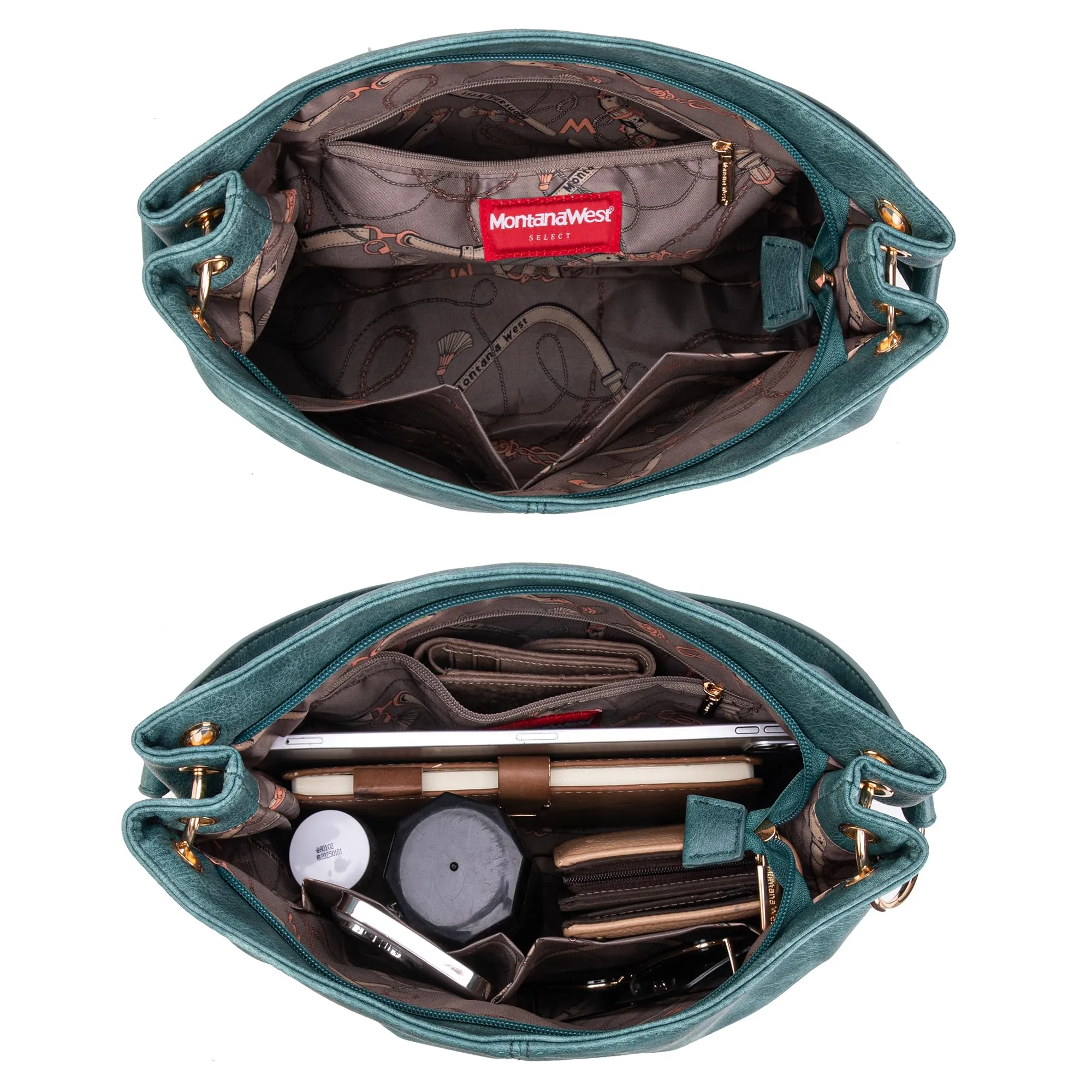 Hobo Bag Purses and Handbags for Women Top Handle Handbags with Zipper
