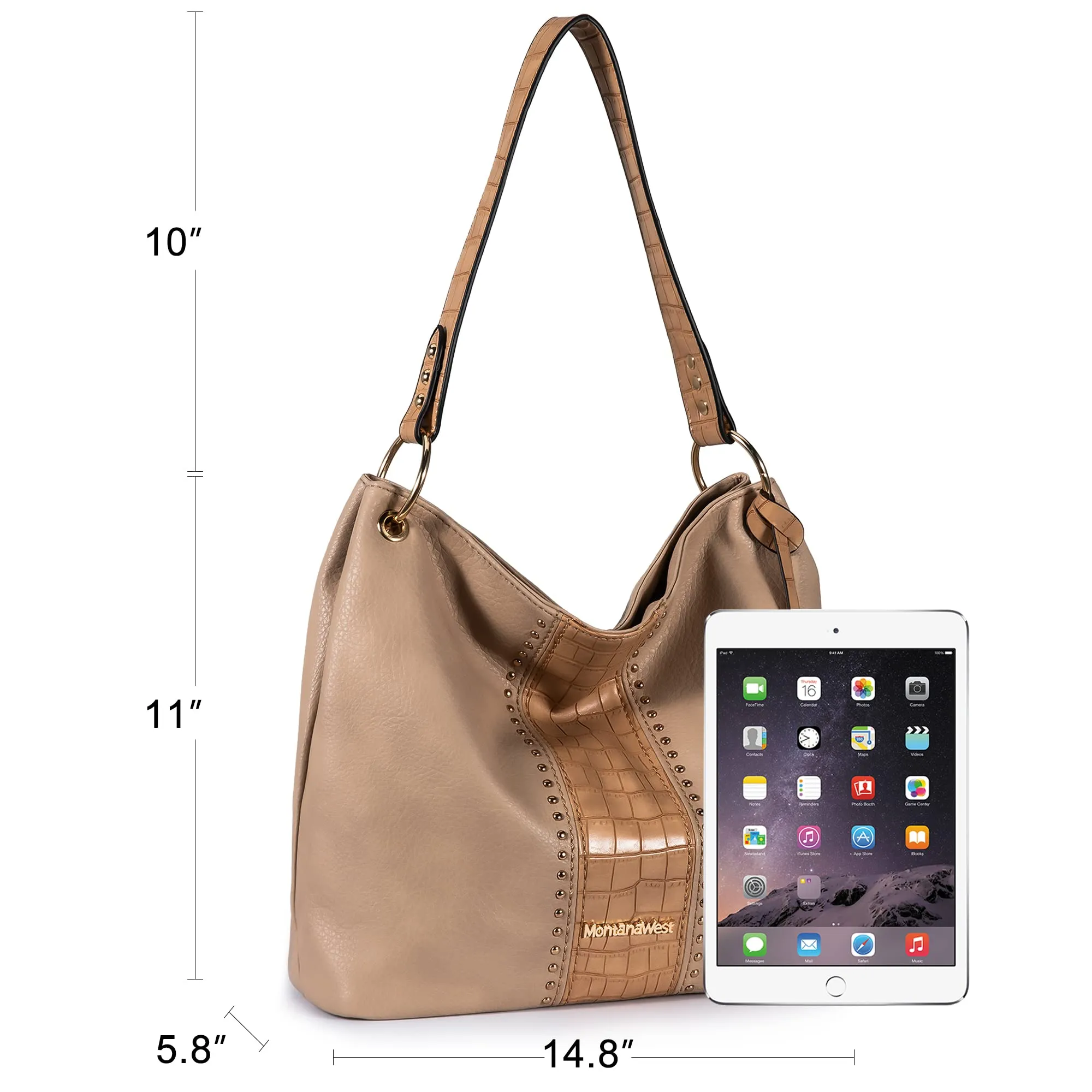 Hobo Bag Purses and Handbags for Women Top Handle Handbags with Zipper