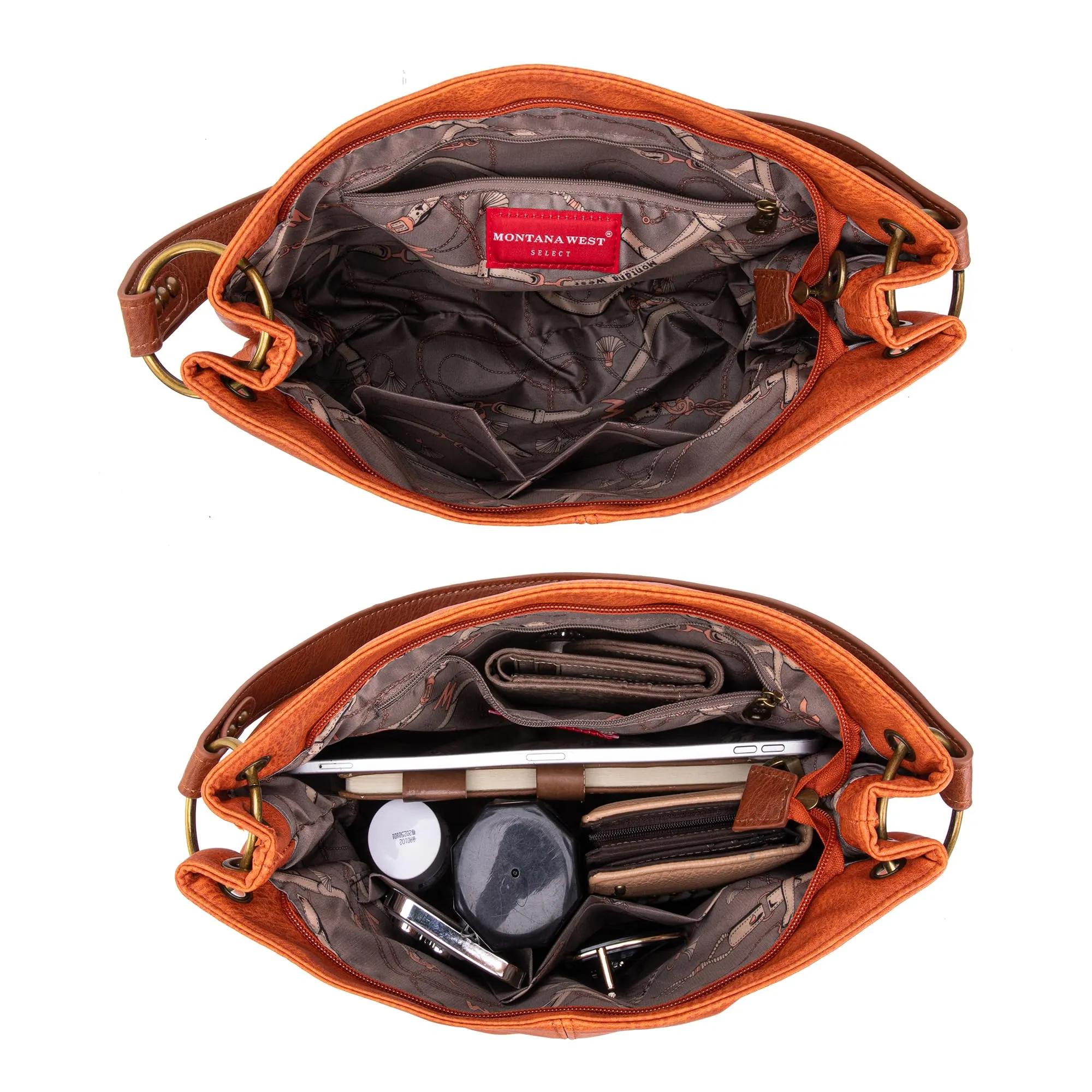 Hobo Bag Purses and Handbags for Women Top Handle Handbags with Zipper