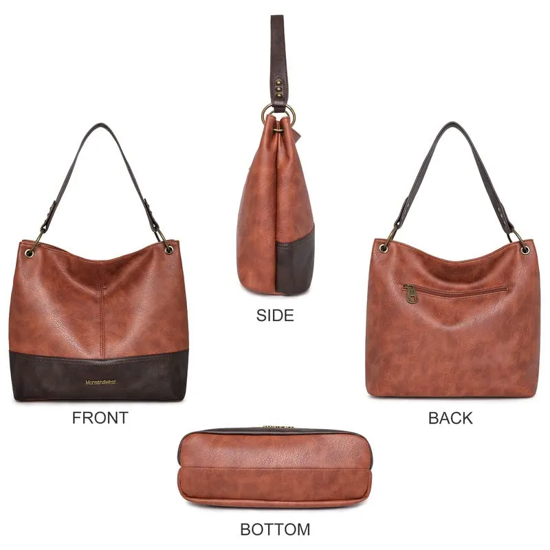Hobo Bag Purses and Handbags for Women Top Handle Handbags with Zipper