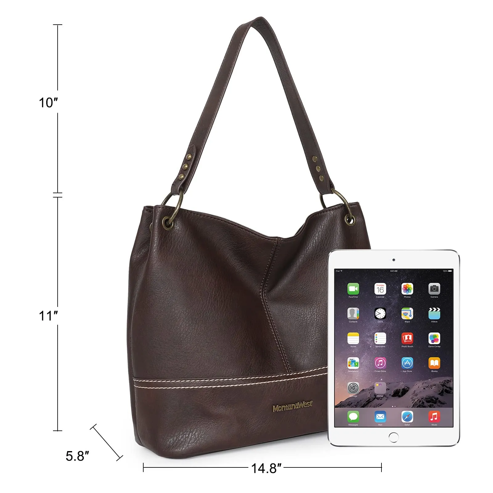 Hobo Bag Purses and Handbags for Women Top Handle Handbags with Zipper