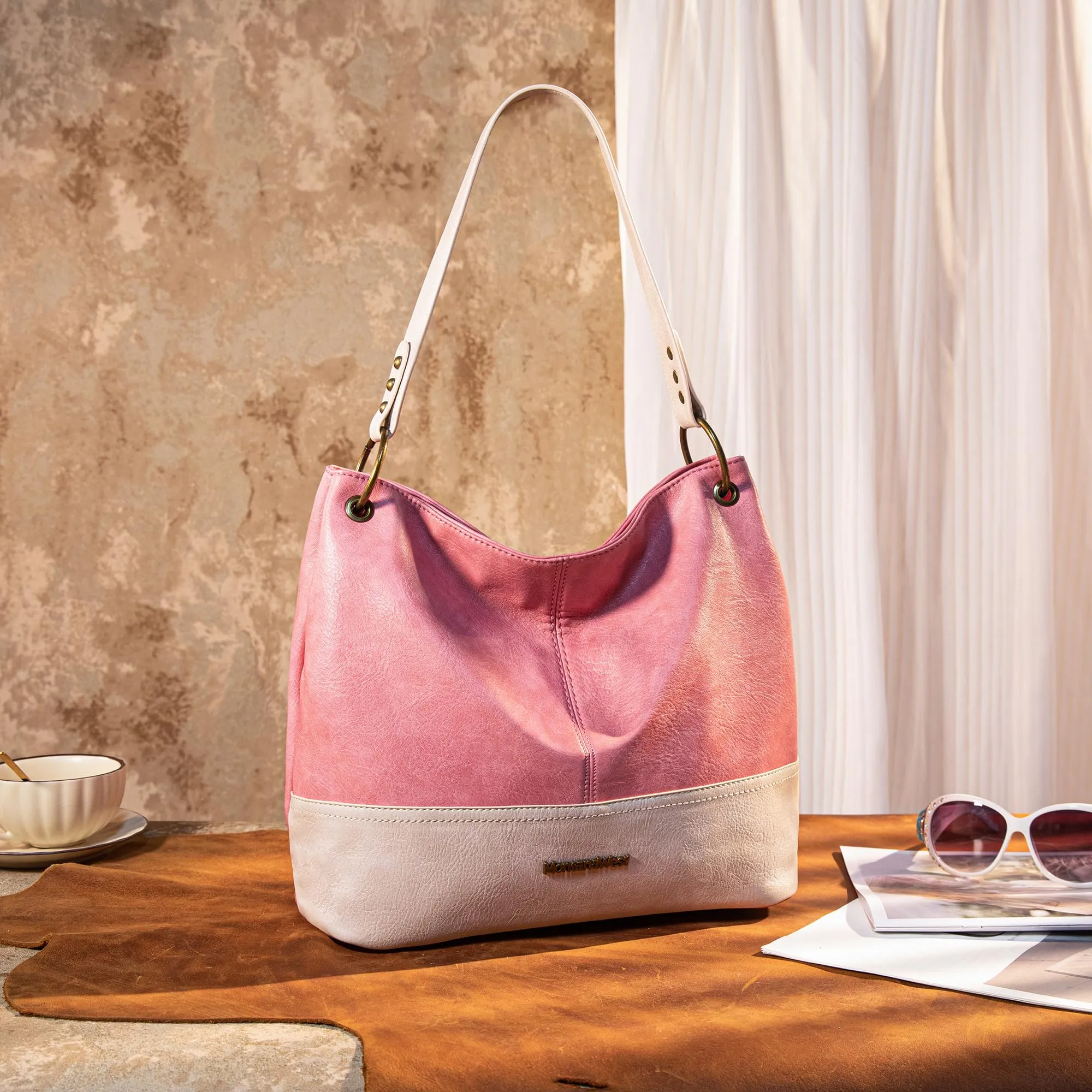 Hobo Bag Purses and Handbags for Women Top Handle Handbags with Zipper