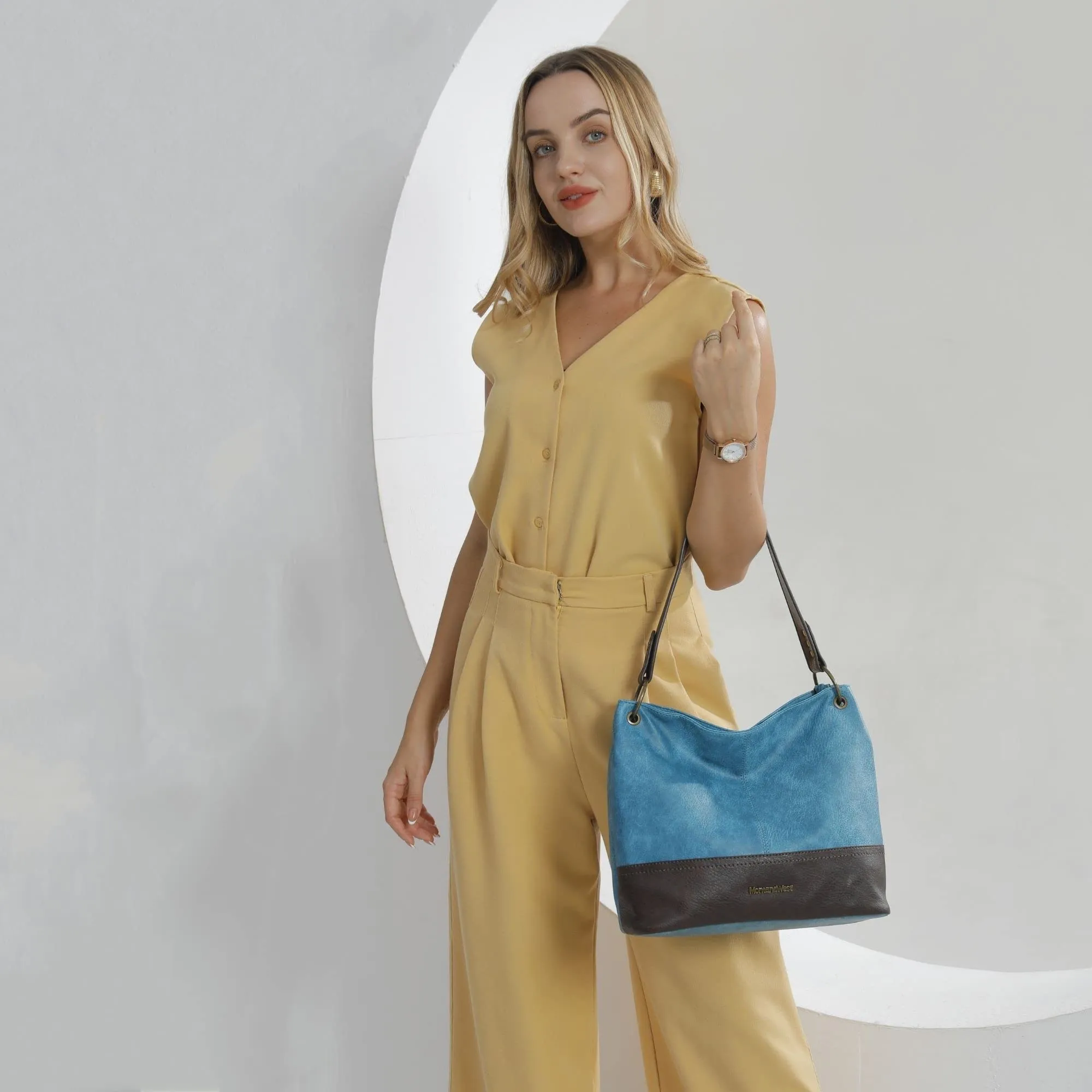 Hobo Bag Purses and Handbags for Women Top Handle Handbags with Zipper