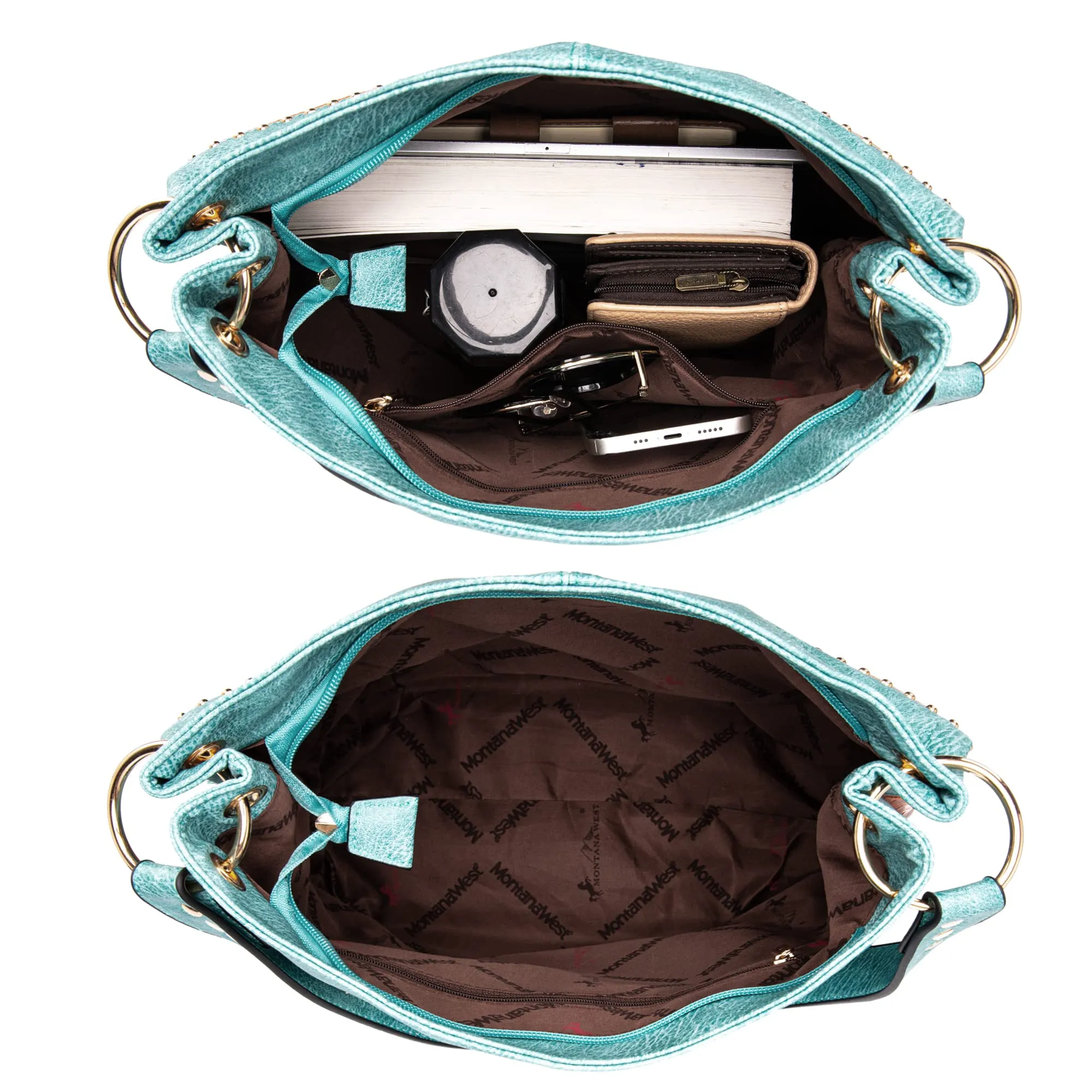 Hobo Bag Purses and Handbags for Women Top Handle Handbags with Zipper