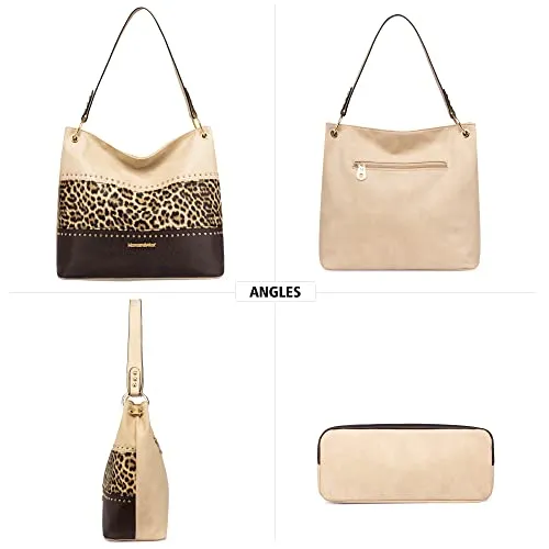 Hobo Bag Purses and Handbags for Women Top Handle Handbags with Zipper