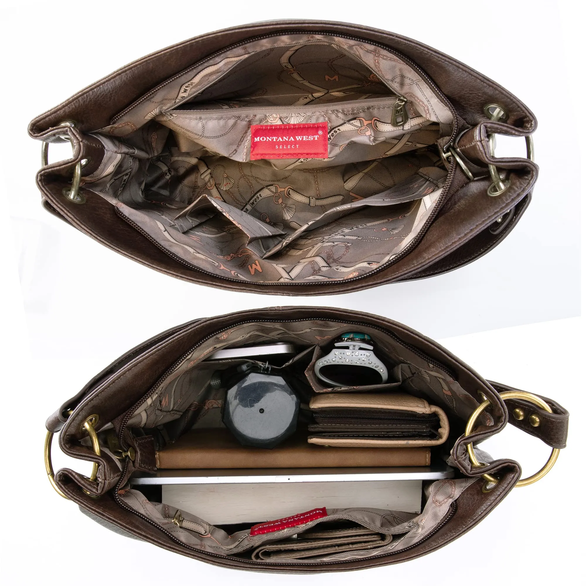 Hobo Bag Purses and Handbags for Women Top Handle Handbags with Zipper