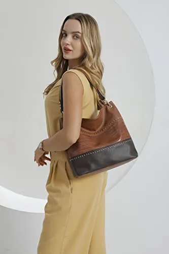 Hobo Bag Purses and Handbags for Women Top Handle Handbags with Zipper