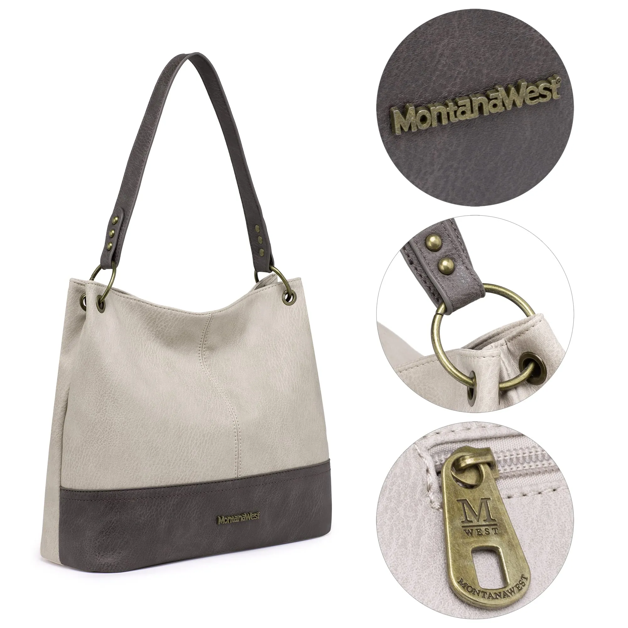 Hobo Bag Purses and Handbags for Women Top Handle Handbags with Zipper