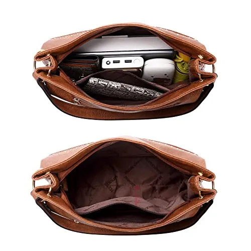 Hobo Bag Purses and Handbags for Women Top Handle Handbags with Zipper