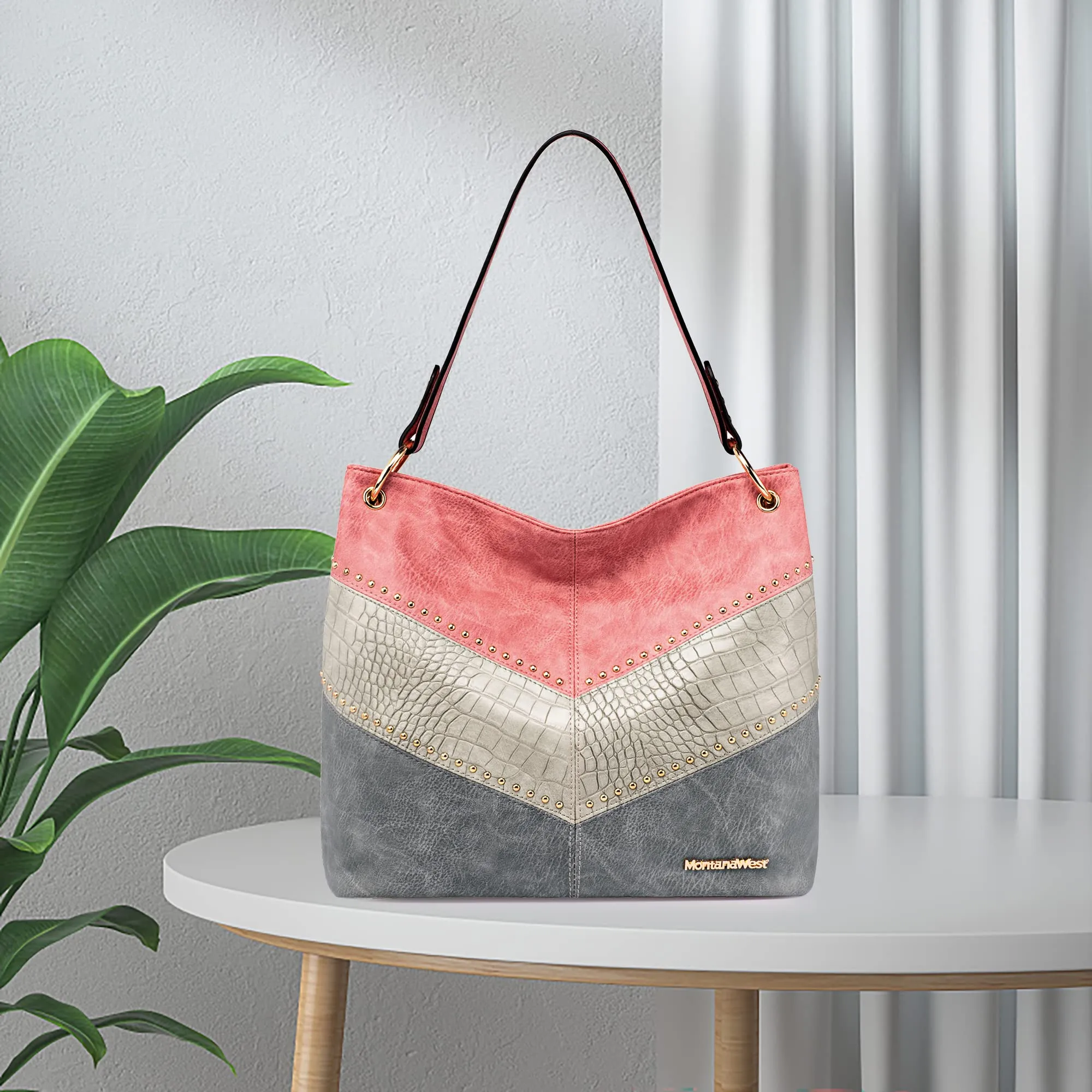 Hobo Bag Purses and Handbags for Women Top Handle Handbags with Zipper