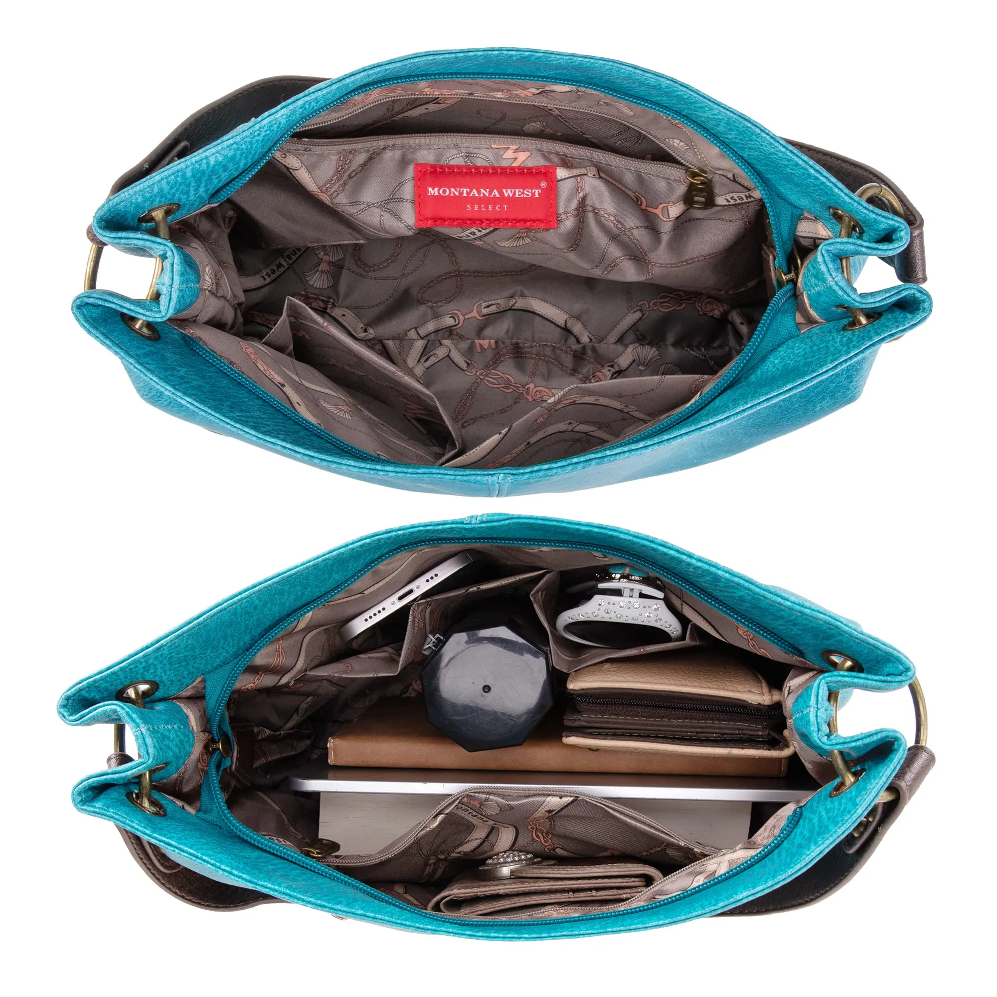 Hobo Bag Purses and Handbags for Women Top Handle Handbags with Zipper
