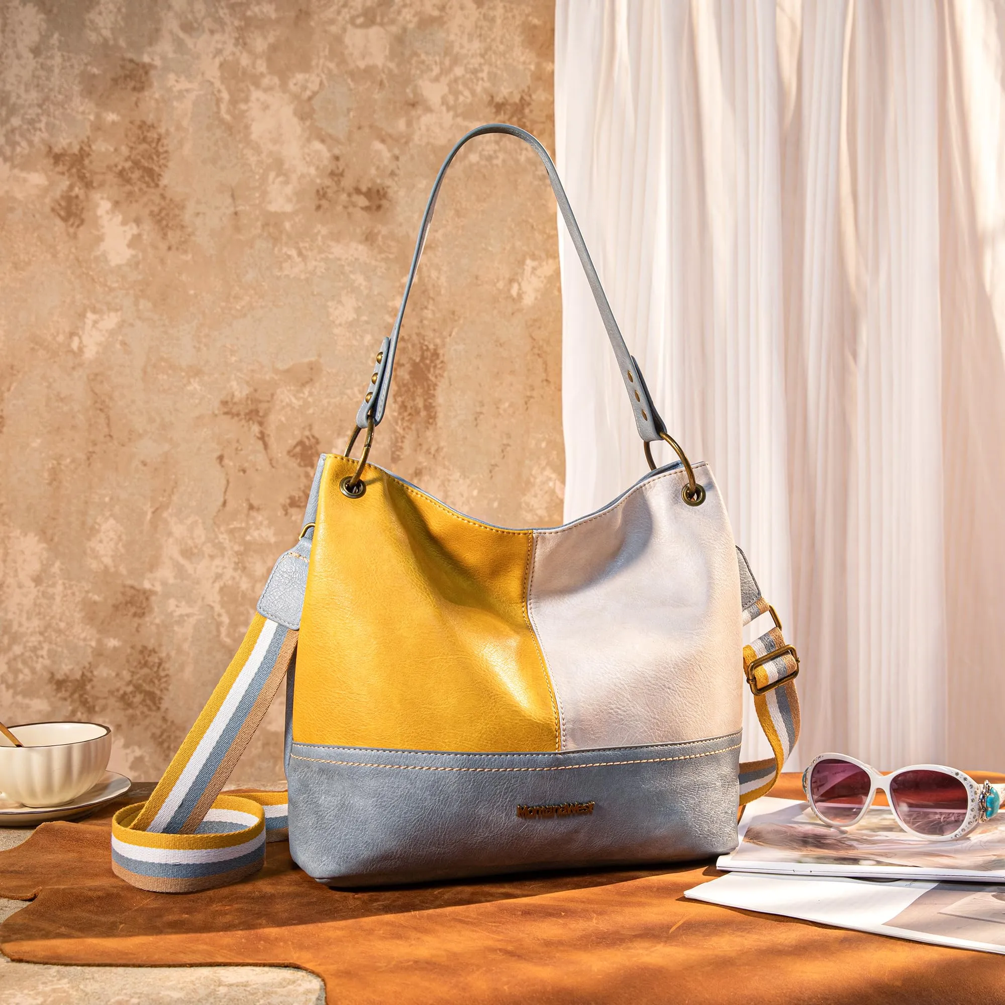 Hobo Bag Purses and Handbags for Women Top Handle Handbags with Zipper