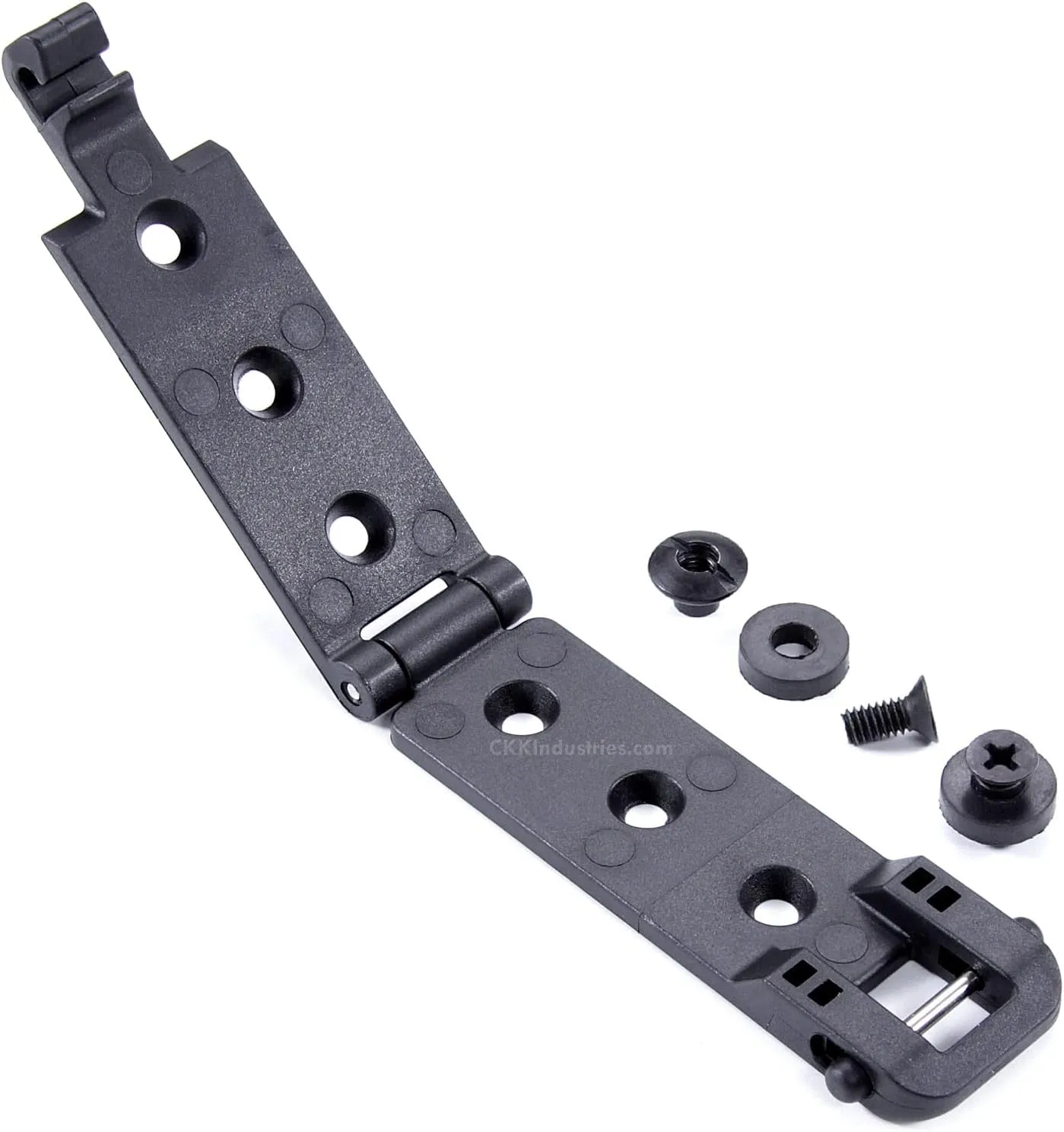 HolsterSmith Molle Compatible Locking Belt Clips w/Mounting Hardware – (1.50, 2.0, 3.0, & 5.0 Inch) – Molle Attachments for Knife Sheath, Gun Holster, Mag Pouch, Molle Vest & Gear