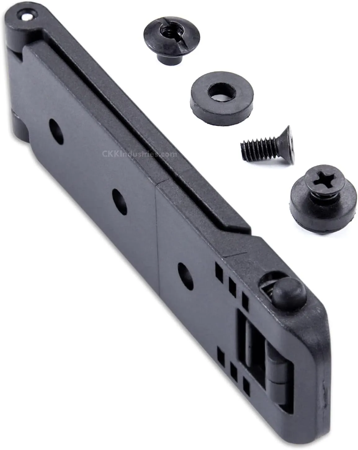 HolsterSmith Molle Compatible Locking Belt Clips w/Mounting Hardware – (1.50, 2.0, 3.0, & 5.0 Inch) – Molle Attachments for Knife Sheath, Gun Holster, Mag Pouch, Molle Vest & Gear