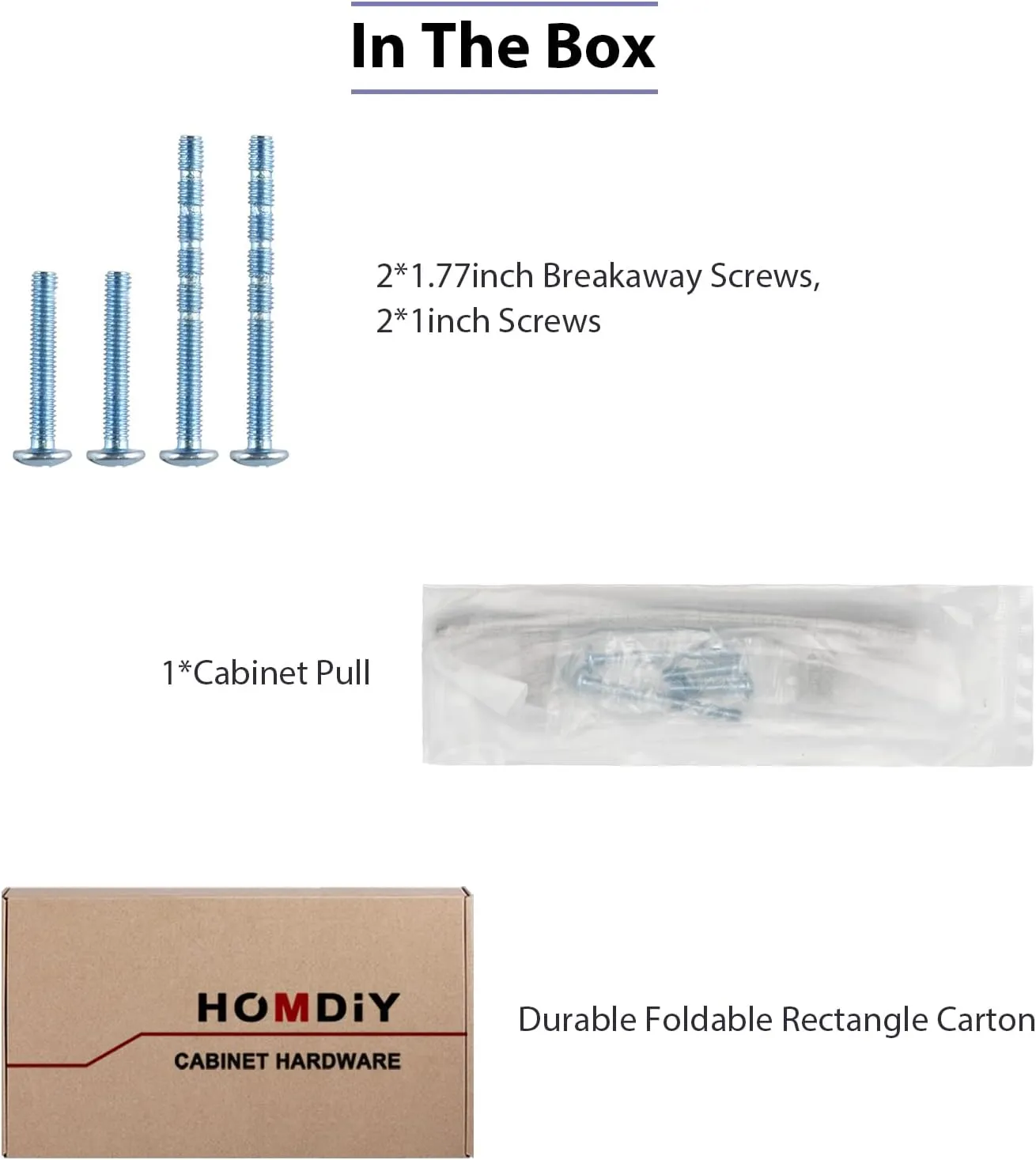 homdiy 5 Pack Cabinet Handles Black Cabinet Pulls 3" Hole Centers Kitchen Pulls Matte Black Curved Arch Handles for Dresser Cupboard Door Hardware, Zinc Alloy